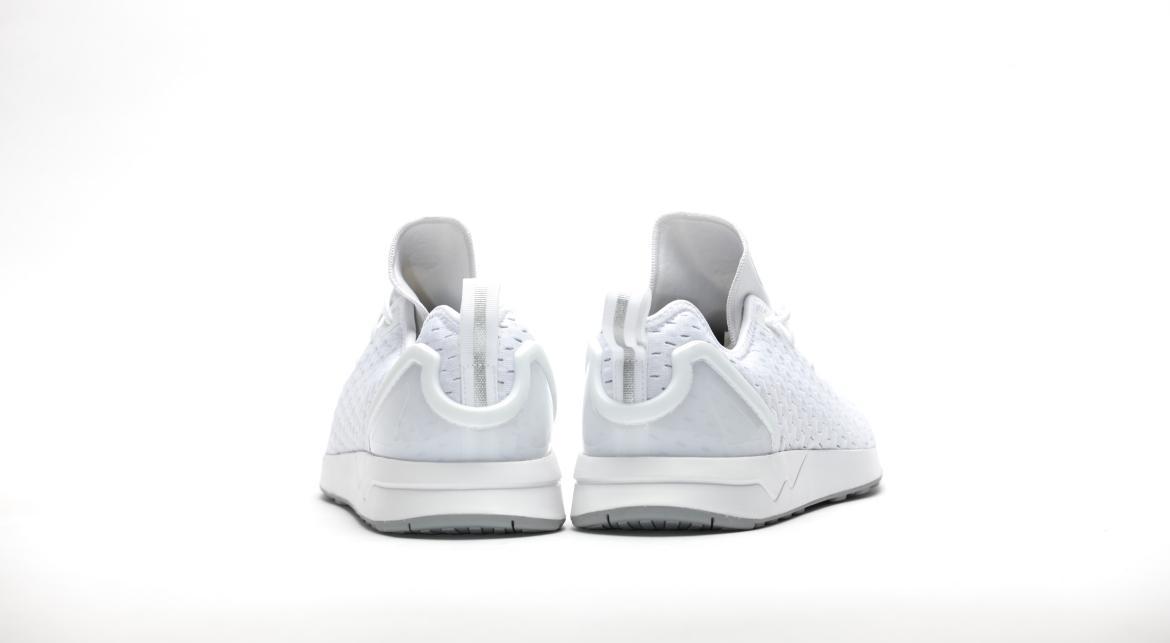 adidas Originals ZX Flux Adv Asym "All White"