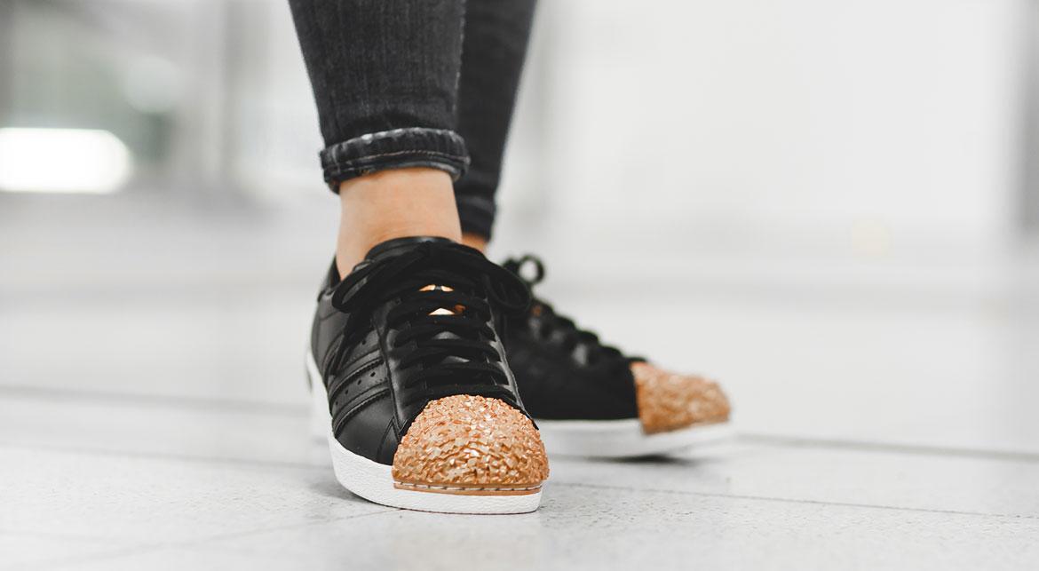 adidas Originals Superstar 80s Metal W "Core Black" | S76535 | AFEW STORE