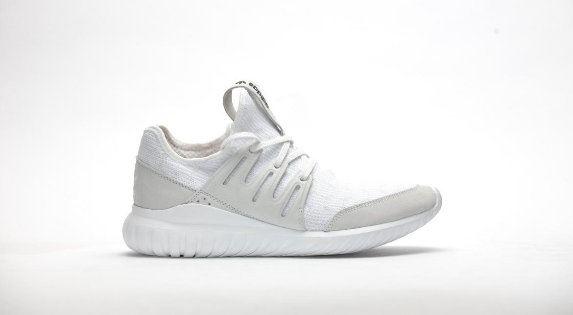 adidas Originals Tubular Radial Primeknit "Vintage White"