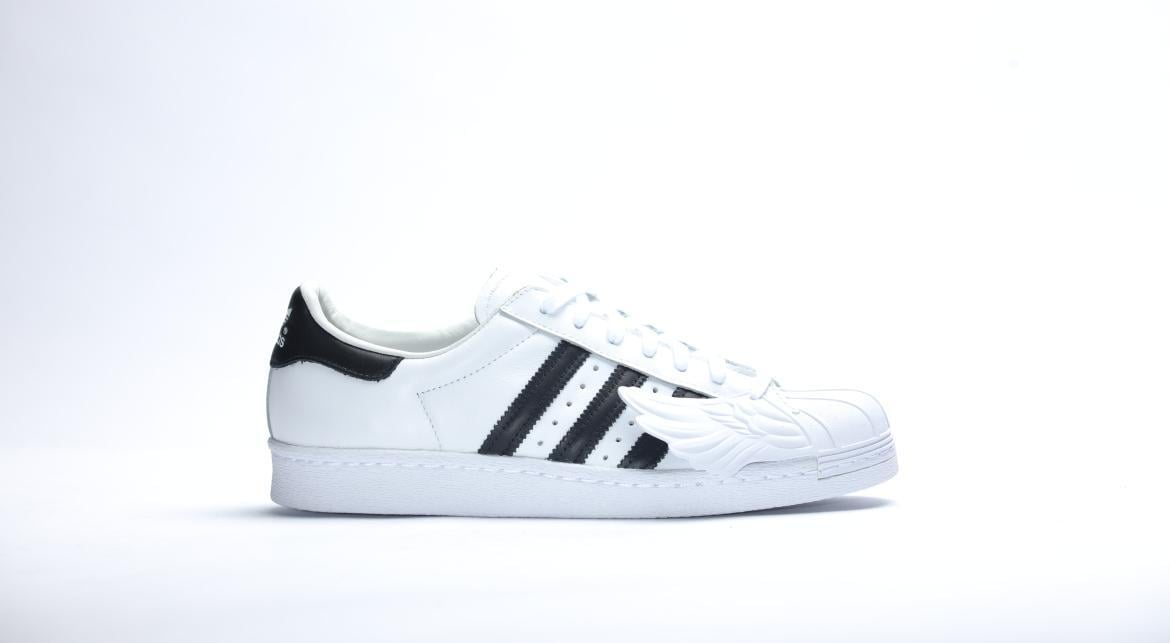 adidas gazelle silver green womens Adidas x Jeremy Scott Women's JS New Wings Footwear White / Black High Top  Sneakers main image 1