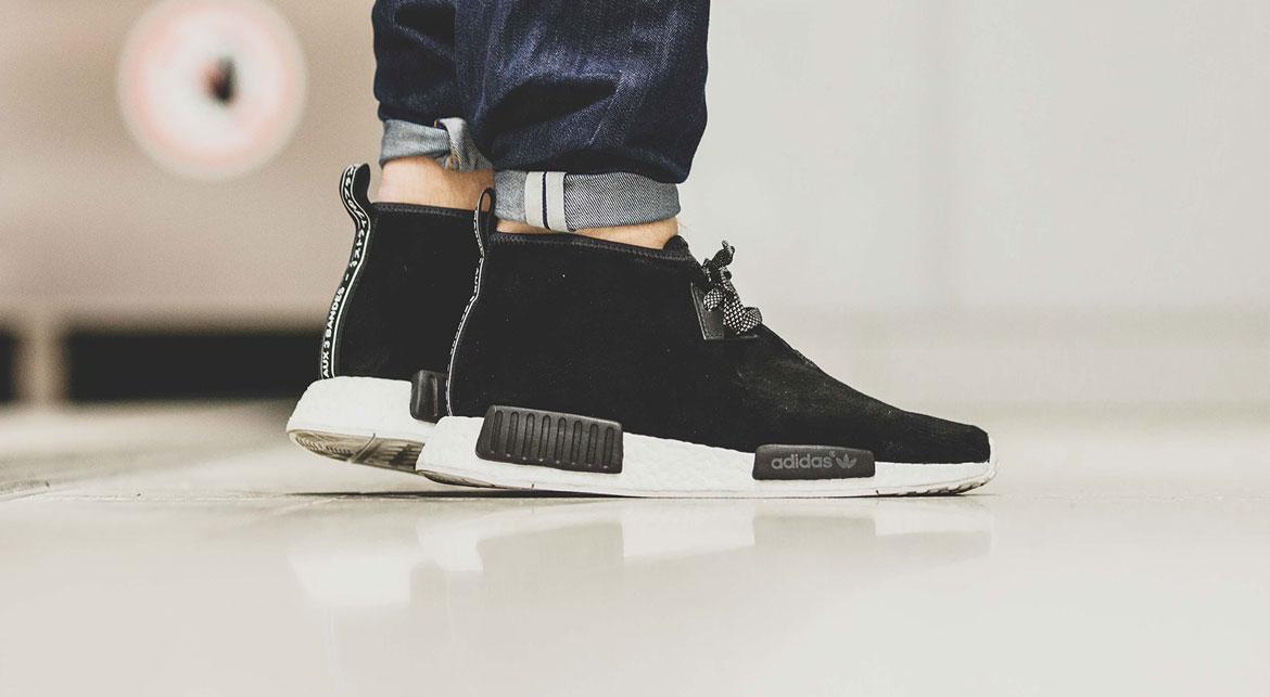 adidas Originals NMD C1 Original Boost Chukka "Black N White" | S79146 |  AFEW STORE