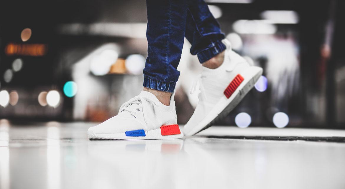 Adidas Originals Nmd Adidas Nmd White On Foot Adidas Originals Nmd - Main Image