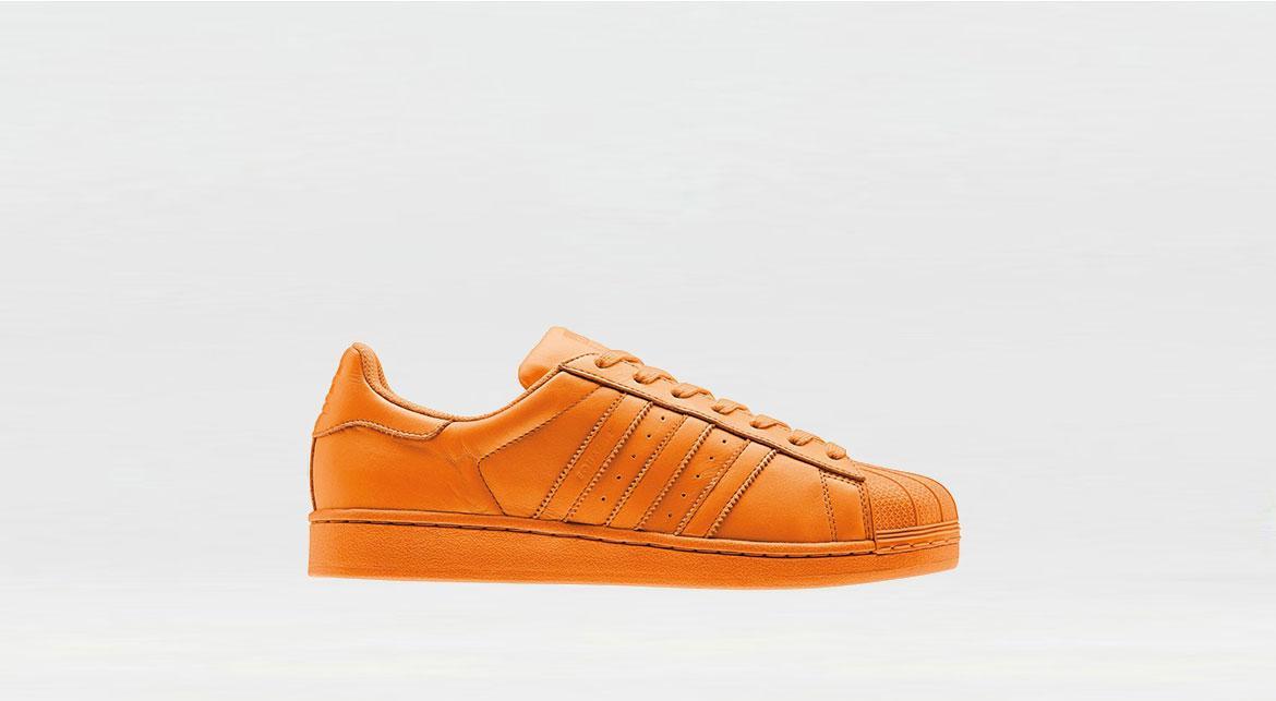 adidas Originals x Pharrell Superstar Supercolor Bright Orange