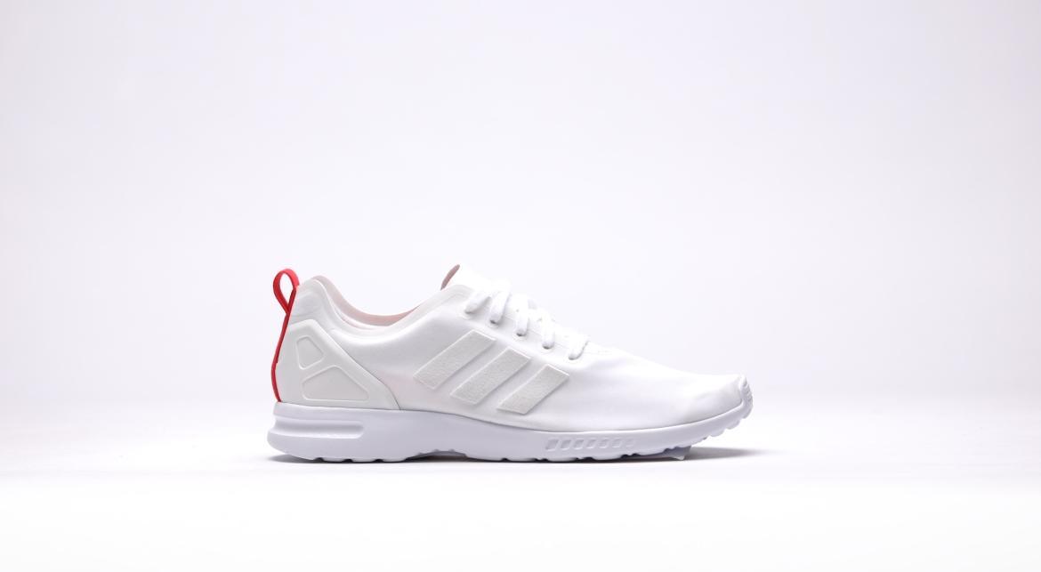 Republic unfathomable in front of adidas Originals ZX Flux Smooth W "Core White" | S82886 | AFEW STORE