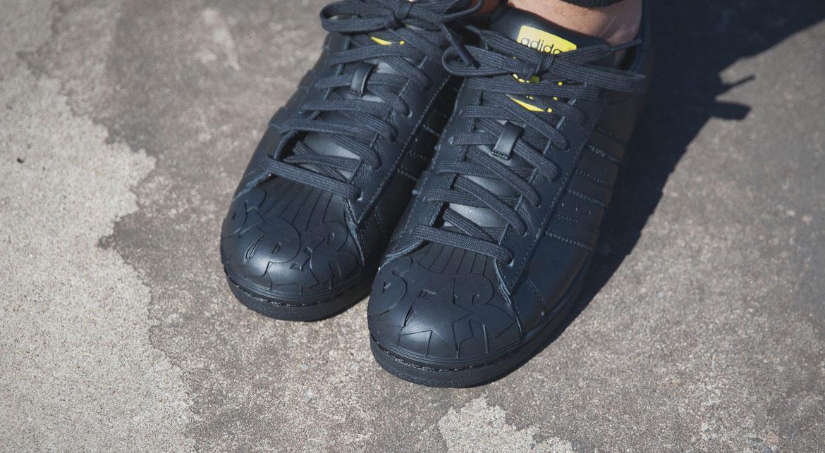 adidas x Pharrell Williams Originals Superstar Supershell x Pharrell "Todd James Black" - Image 7