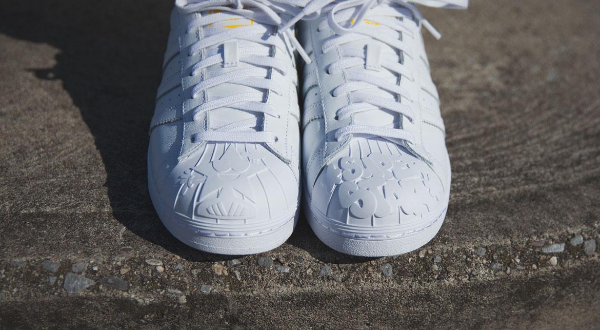 adidas x Pharrell Williams Originals Superstar Supershell x Pharrell "Todd James White" - Image 7