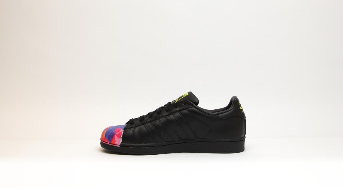 adidas x Pharrell Williams Originals Superstar Supershell x Pharrell "Core Black Yellow" - Image 4