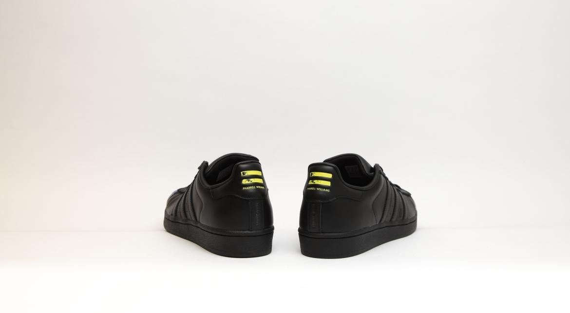 adidas x Pharrell Williams Originals Superstar Supershell x Pharrell "Core Black Yellow" - Image 5