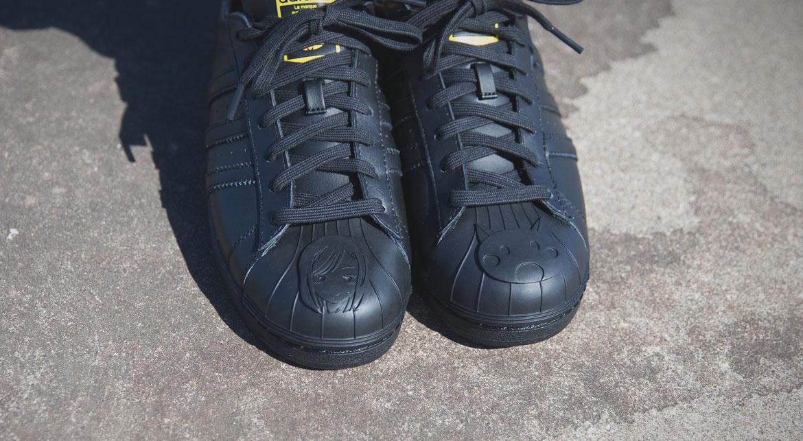 adidas x Pharrell Williams Superstar Supershell MR x Pharrell "Black" - Image 7