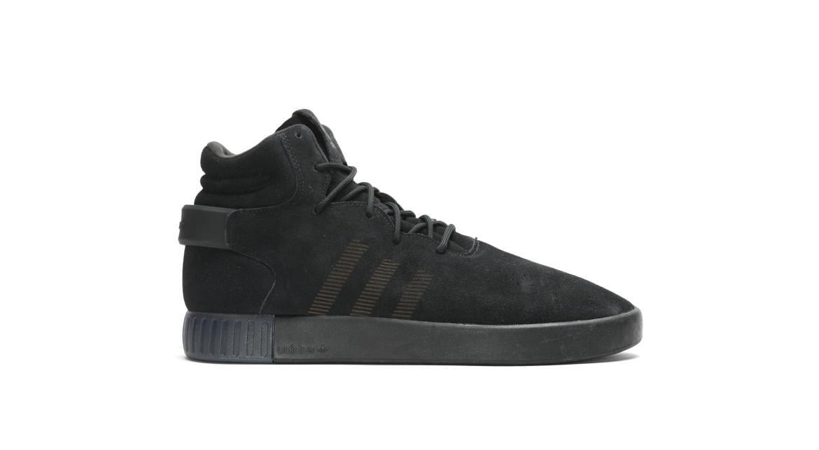 adidas gazelle silver green womens adidas Originals Big Kids Tubular Invader Strap Sneaker Black S80474 - Black main image 0