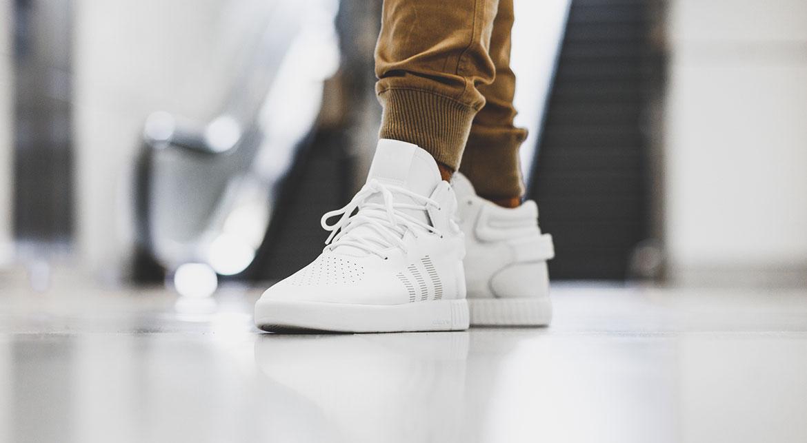 adidas gazelle silver green womens Adidas Tubular Invader Strap White
