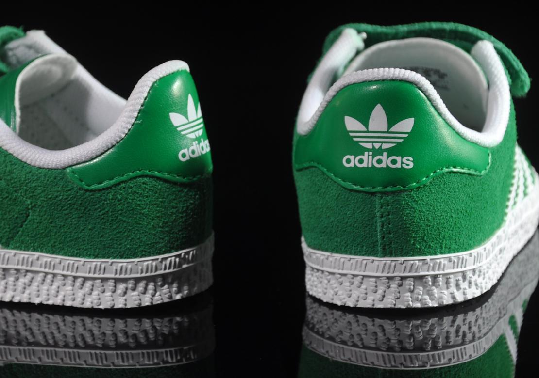 adidas gazelle silver green womens adidas Gazelle Spikeless Golf Shoes - Women's - Preloved Teal / Clear Sky / Gum main image 1