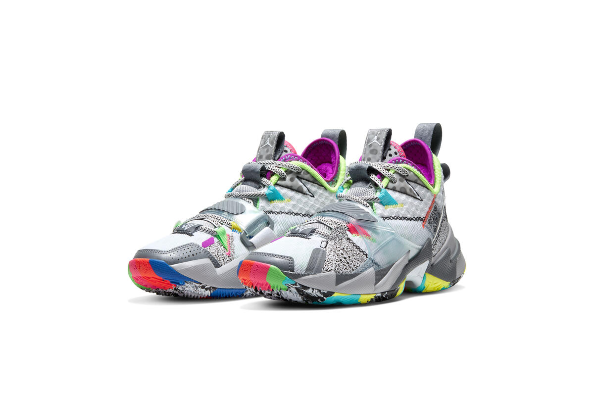Air Jordan WHY NOT ZER0.3 (GS) "Zero Noise" - Image 3