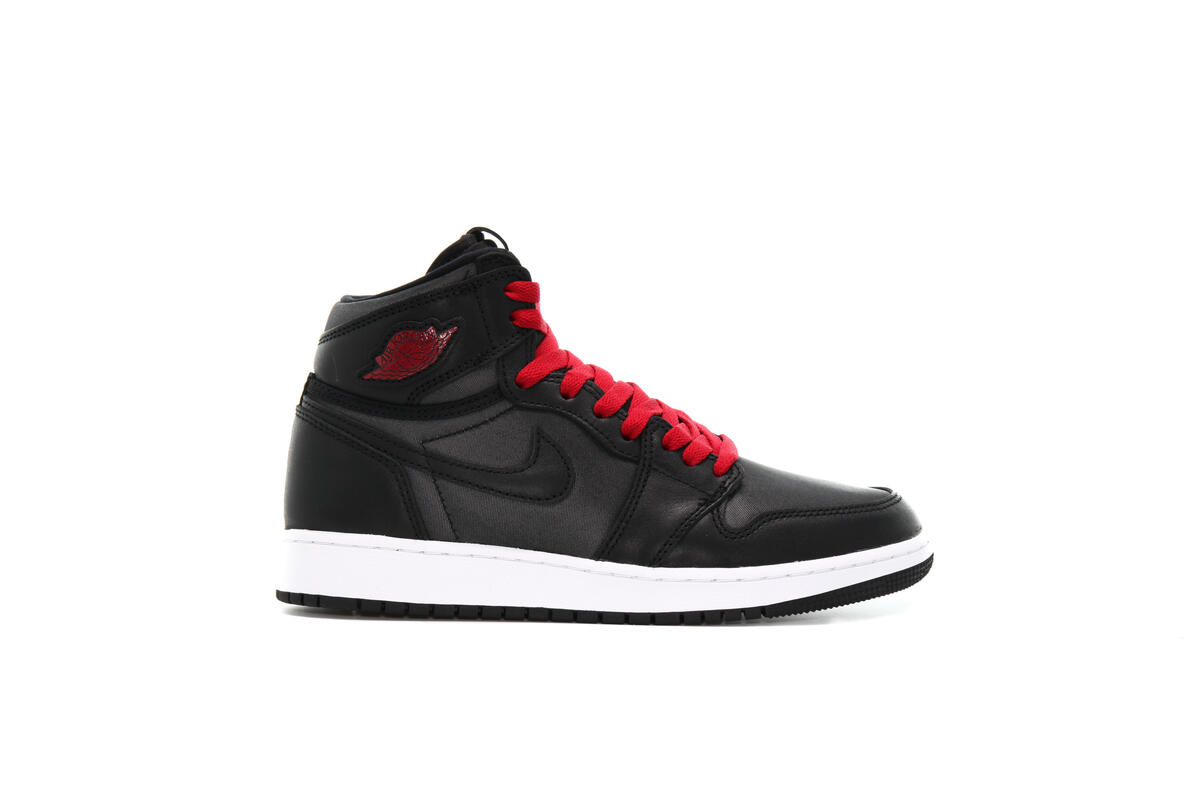 Air Jordan 1 Retro High OG GS Black Satin - Image 2