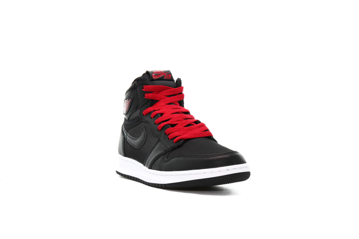 Air Jordan 1 Retro High OG GS Black Satin - Image 4