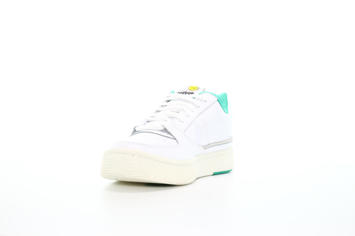 Reebok Dual Court - White/Emerald - Image 7