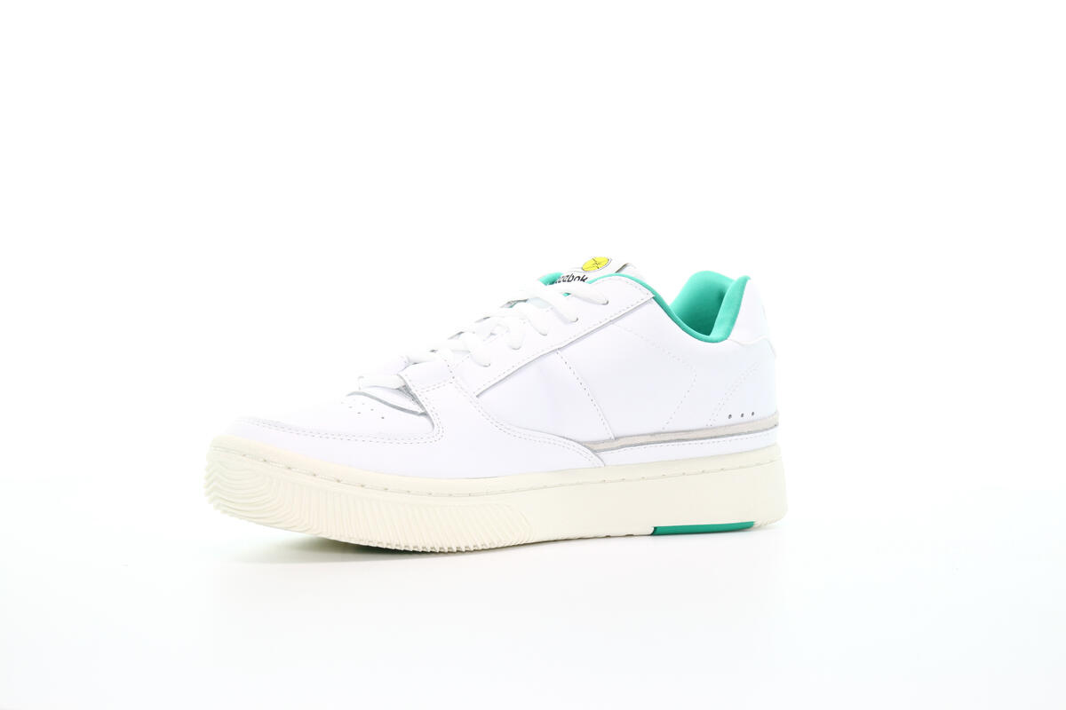 Reebok Dual Court - White/Emerald - Image 8
