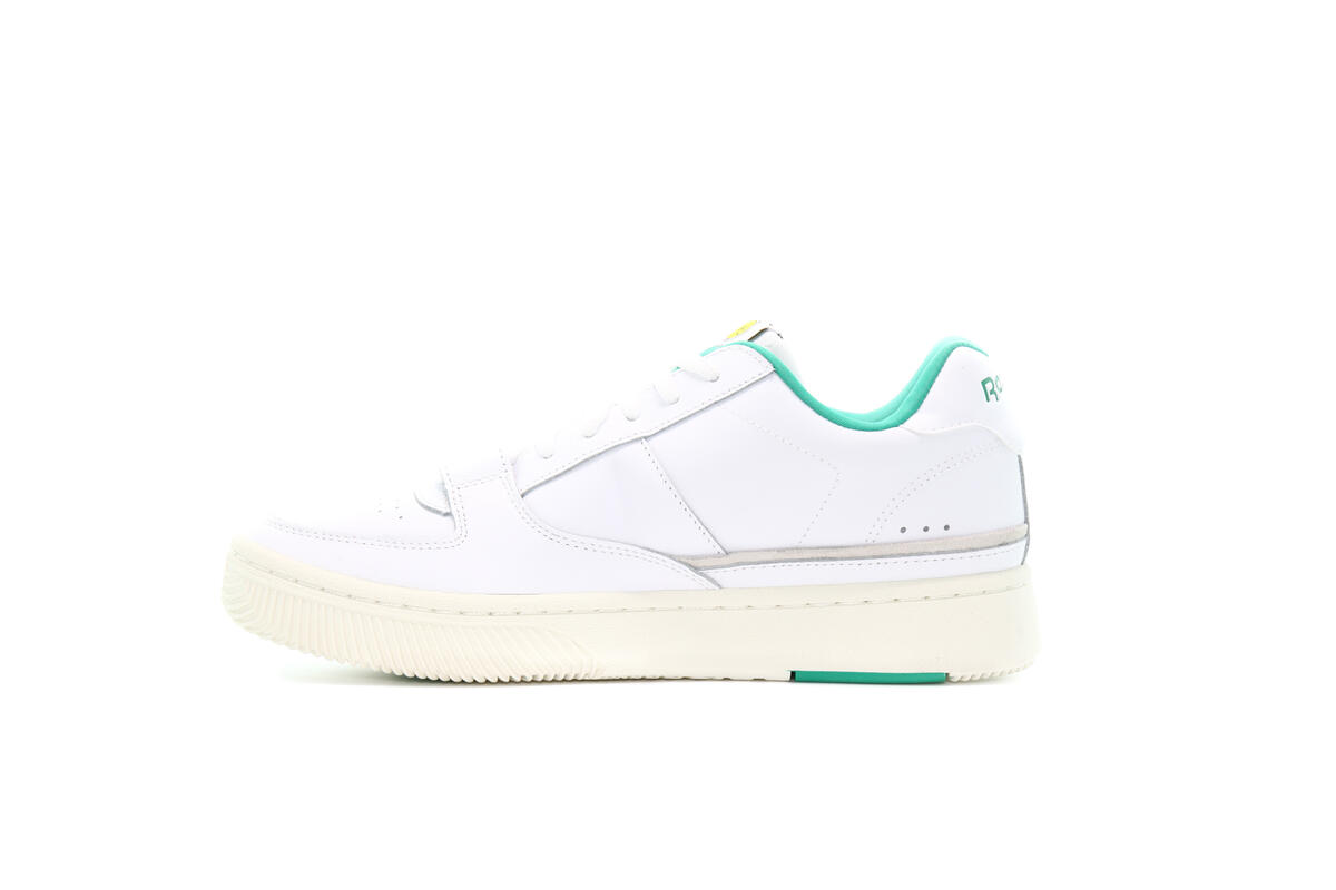 Reebok Dual Court - White/Emerald - Image 9
