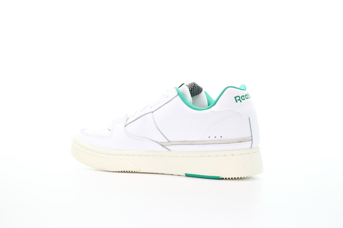 Reebok Dual Court - White/Emerald - Image 10