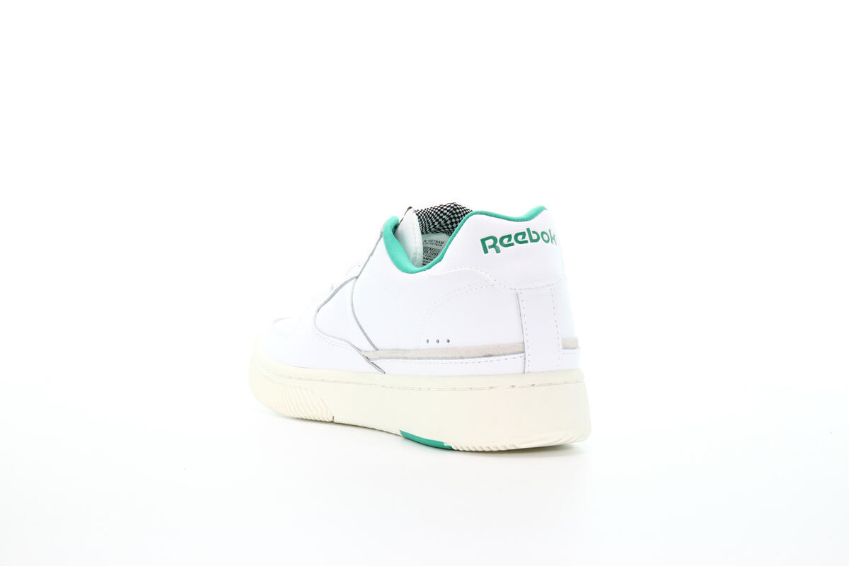 Reebok Dual Court - White/Emerald - Image 11