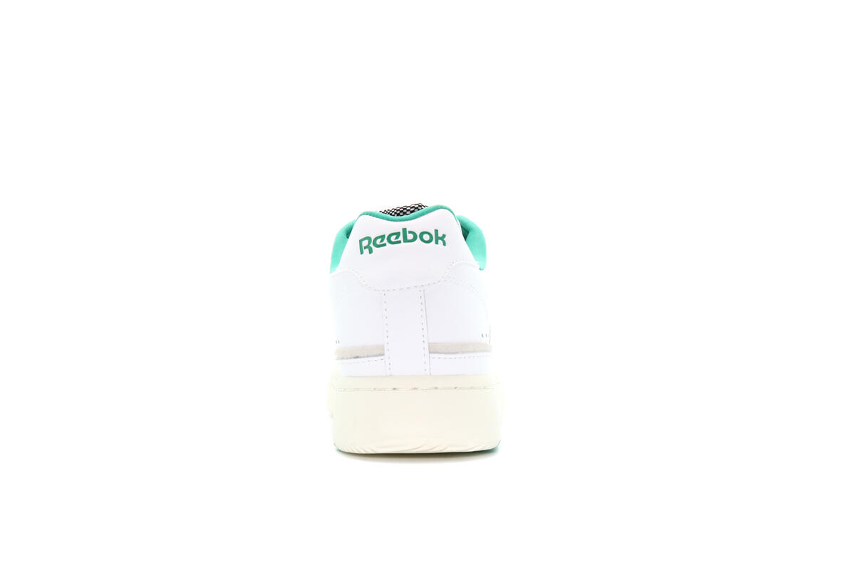 Reebok Dual Court - White/Emerald - Image 12