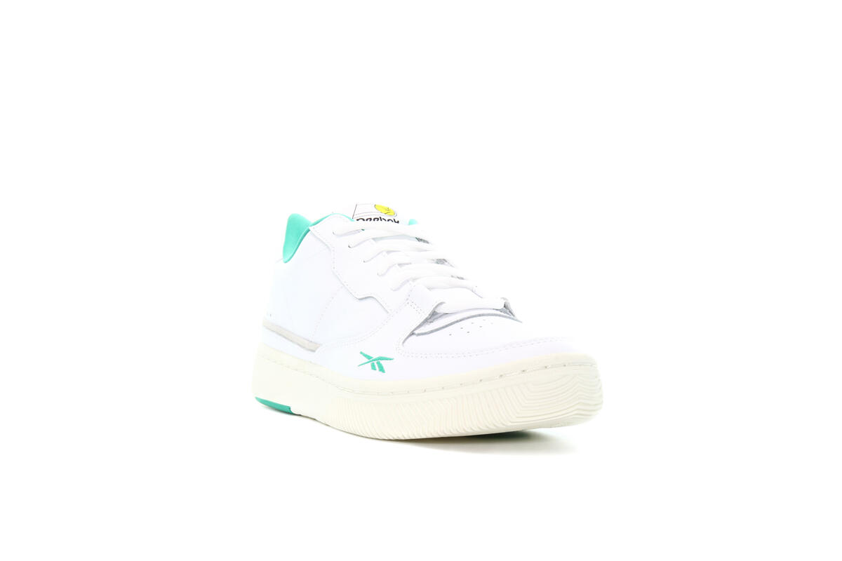 Reebok Dual Court - White/Emerald - Image 5