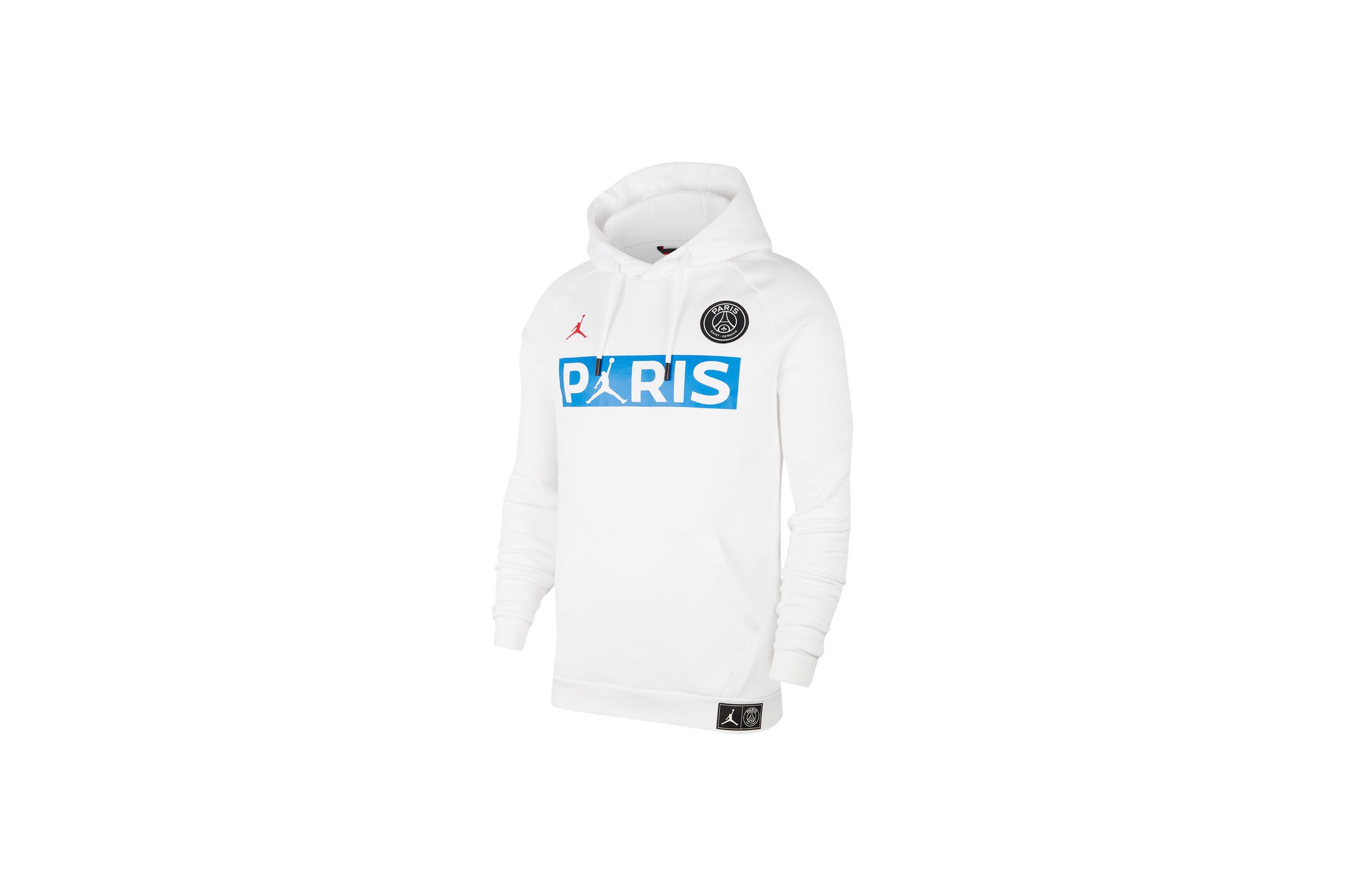 Air Jordan x PSG FLEECE HOODIE "White"