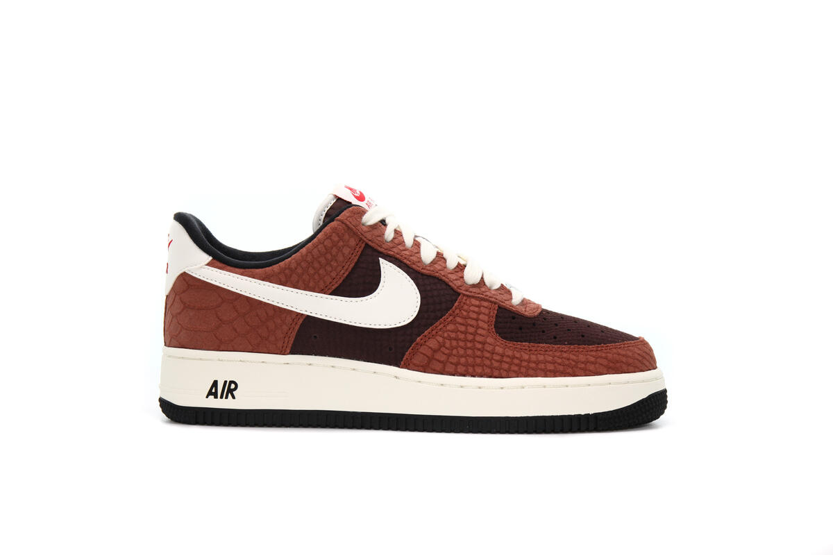 Nike AIR Force 1 PRM "Red Bark" - Image 3