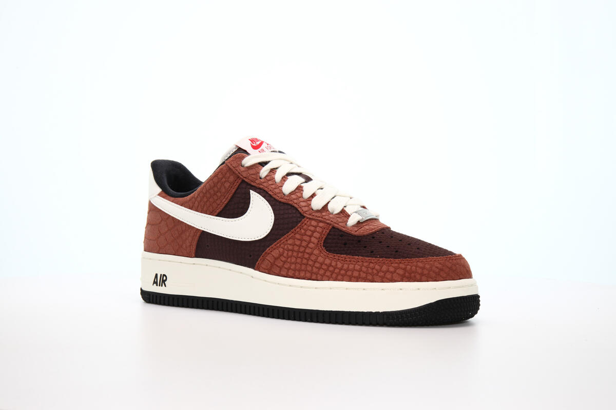 Nike AIR Force 1 PRM "Red Bark" - Image 4