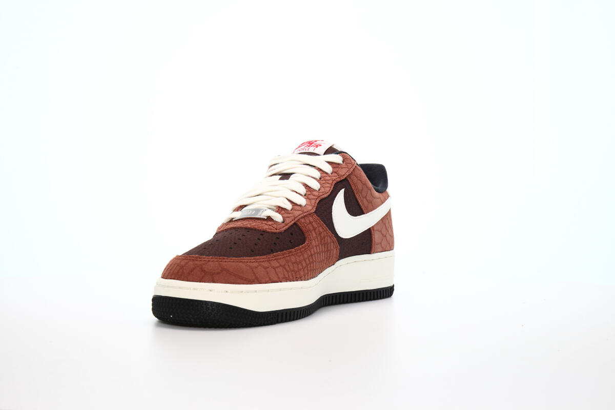 Nike AIR Force 1 PRM "Red Bark" - Image 7