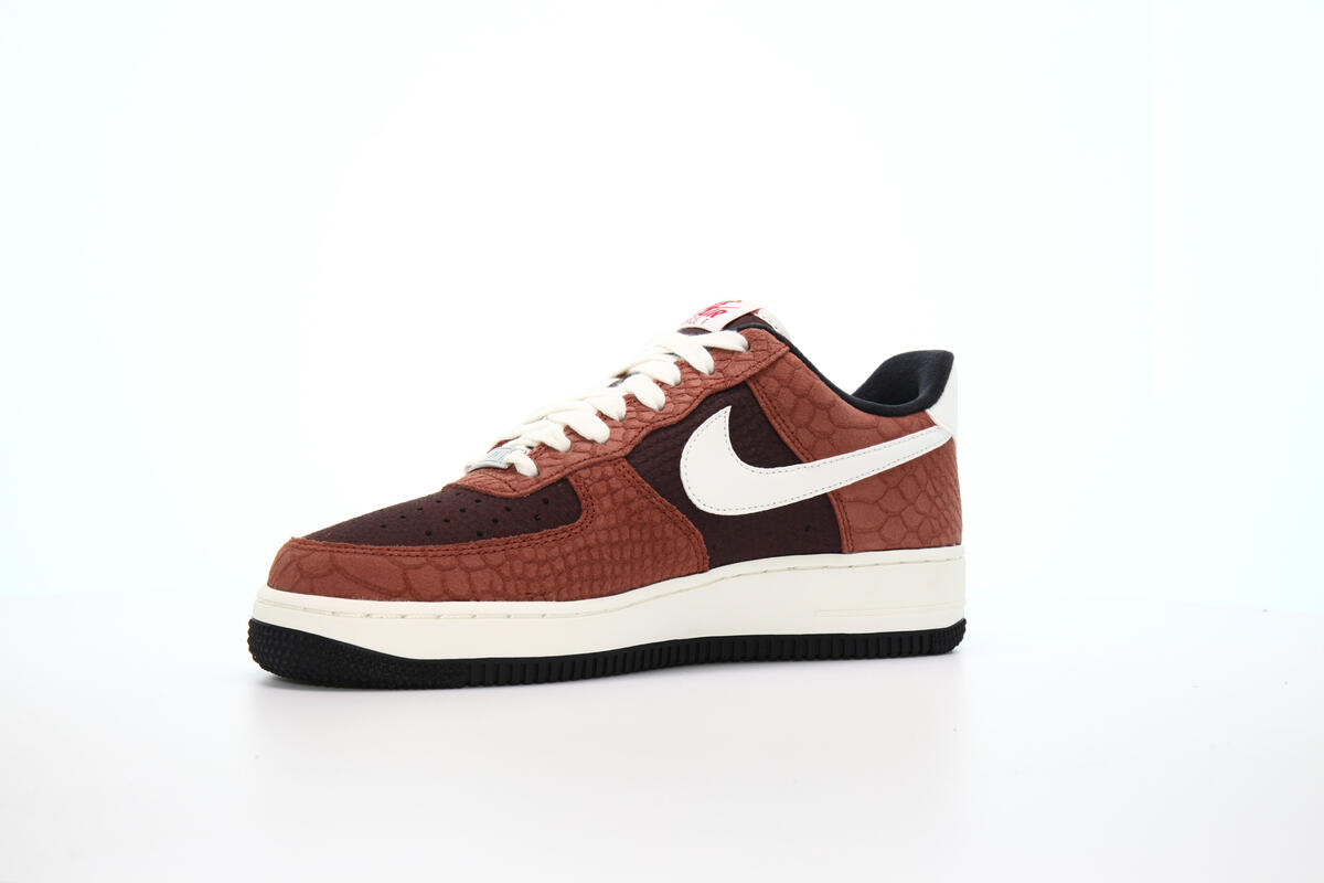 Nike AIR Force 1 PRM "Red Bark" - Image 8