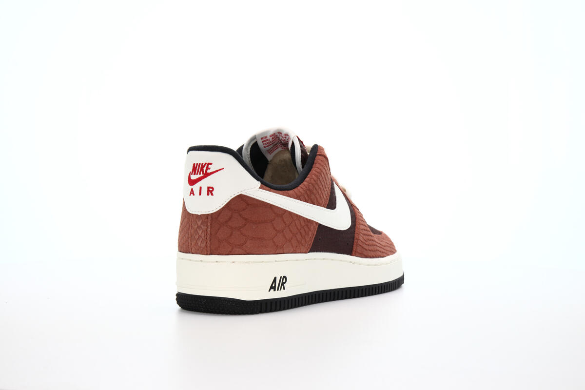 Nike AIR Force 1 PRM "Red Bark" - Image 13