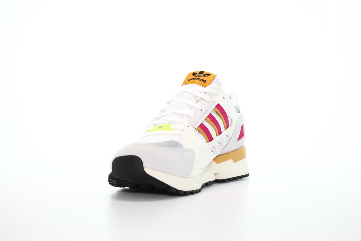 Adidas ZX 10000C White/Burgundy - Image 16