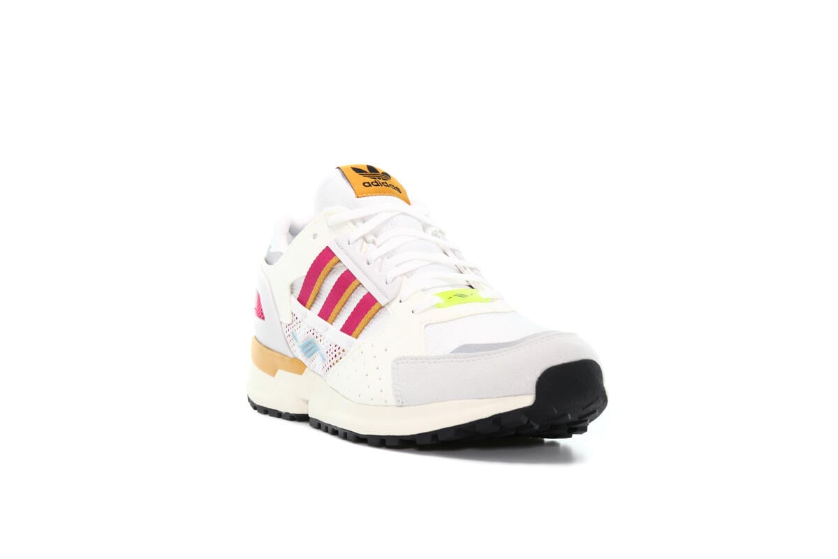 Adidas ZX 10000C White/Burgundy - Image 14