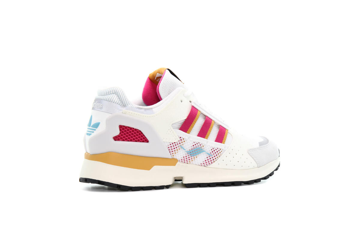 Adidas ZX 10000C White/Burgundy - Image 23