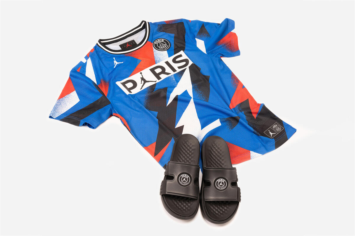 Air Jordan PSG Mesh Top Hyper Cobalt - Image 3