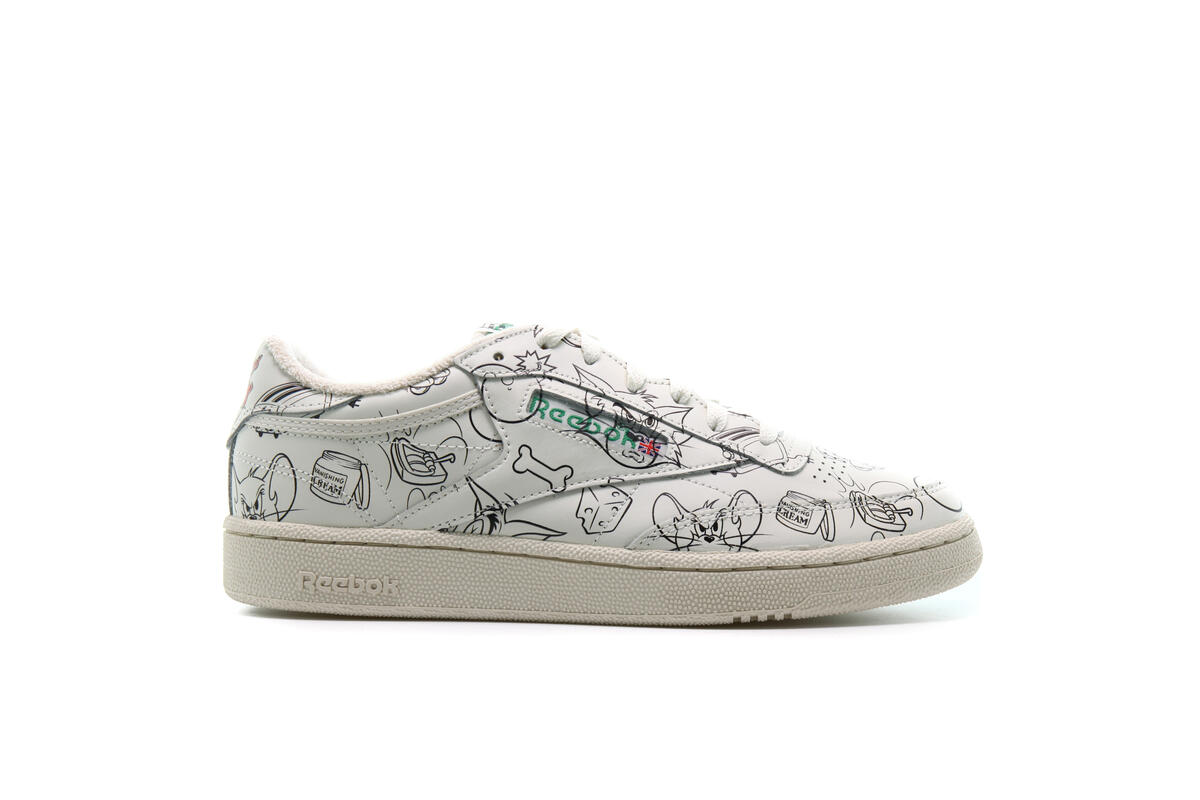 Reebok x TOM & Jerry CLUB C 85 MU "Chalk" - Image 8