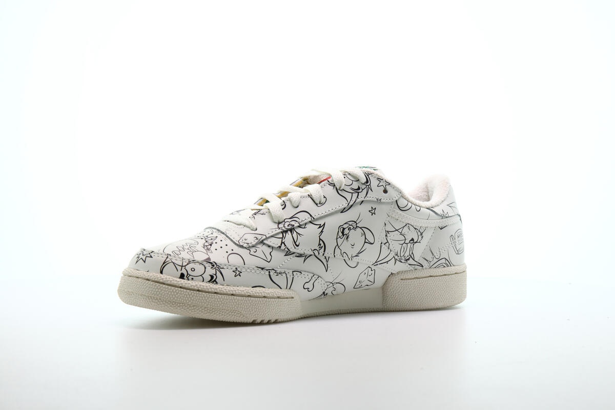 Reebok x TOM & Jerry CLUB C 85 MU "Chalk" - Image 13