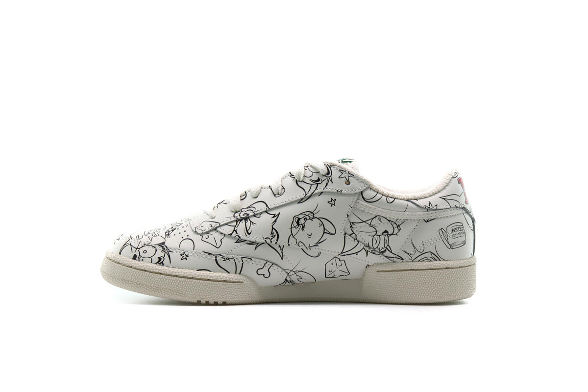 Reebok x TOM & Jerry CLUB C 85 MU "Chalk" - Image 14
