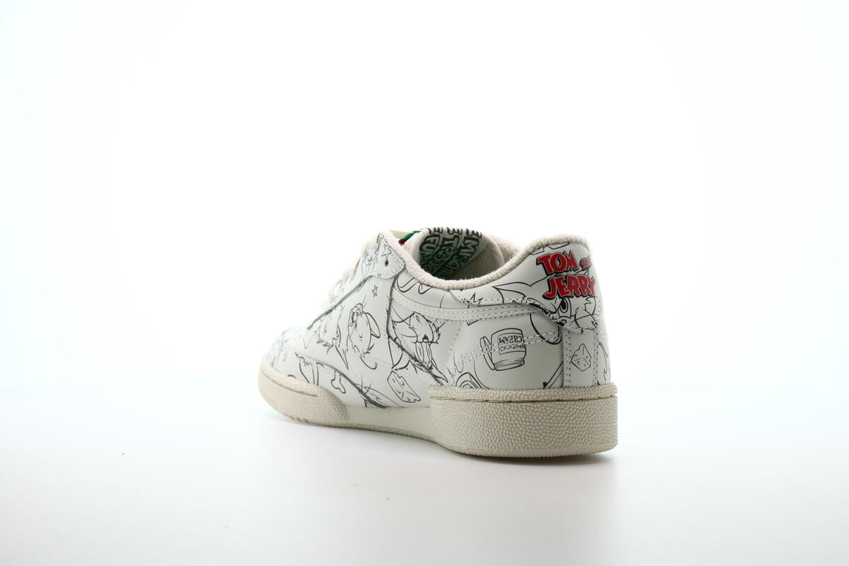 Reebok x TOM & Jerry CLUB C 85 MU "Chalk" - Image 16