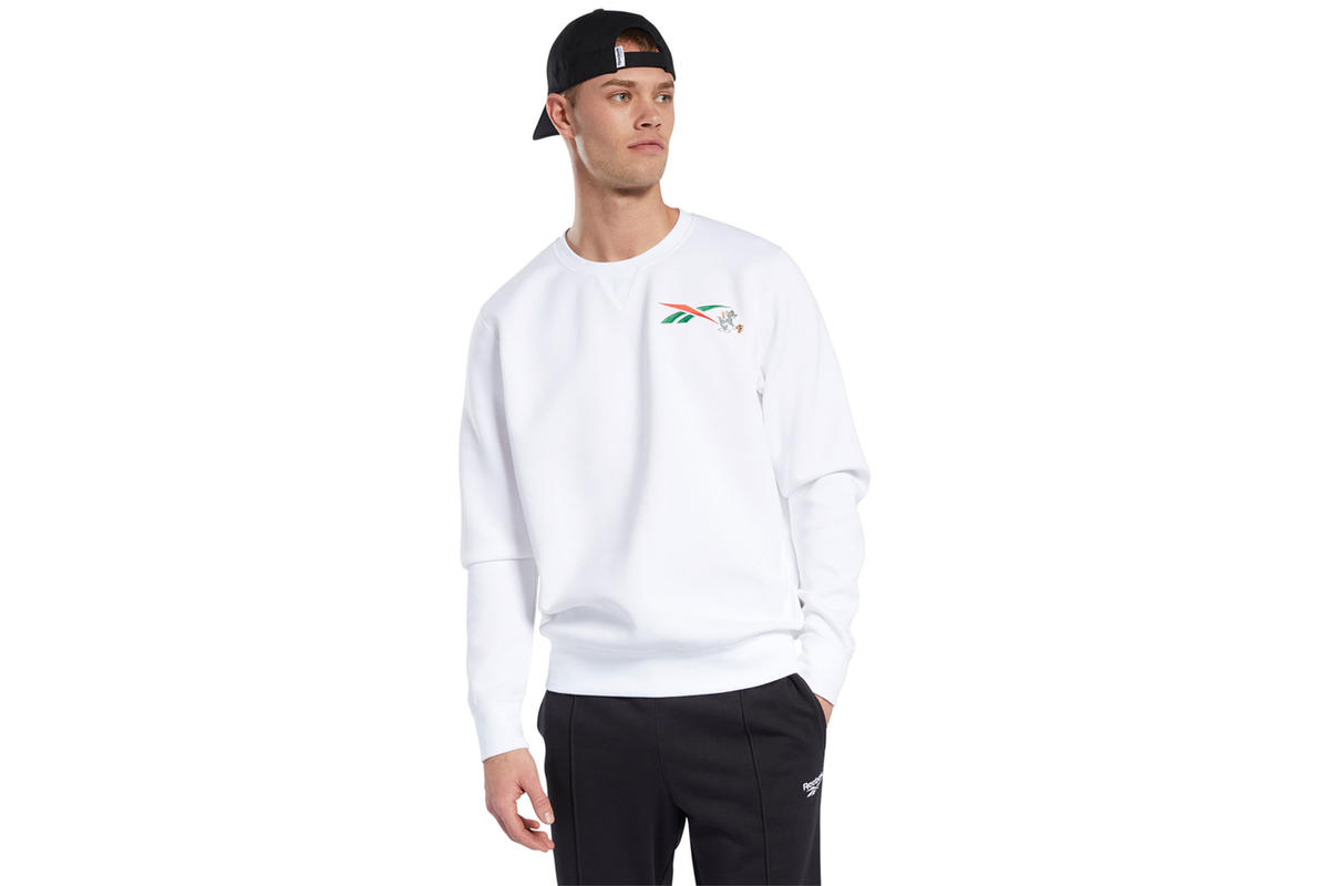 Reebok T&J Sweat Crew White - Image 2