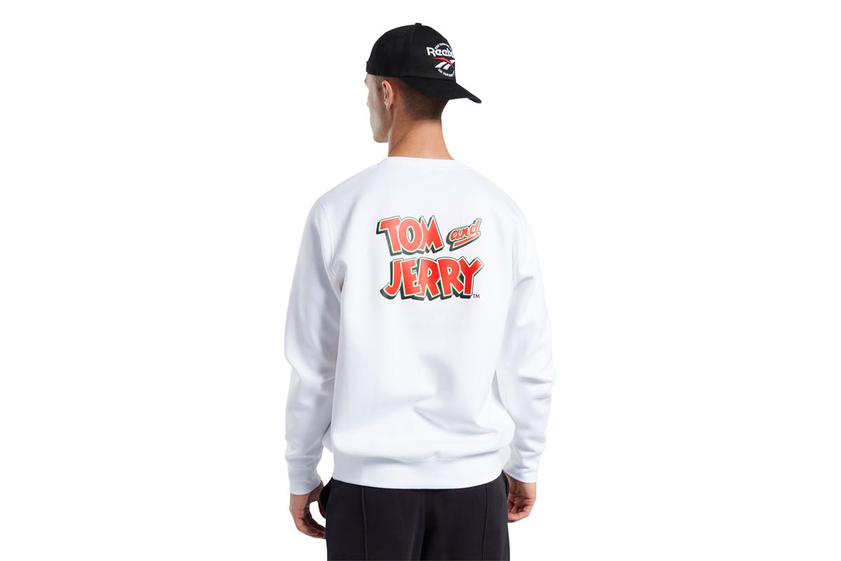 Reebok T&J Sweat Crew White - Image 3