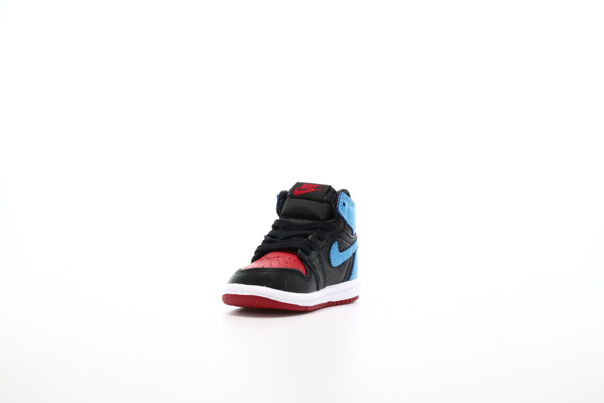 jordan 1 red blue and black