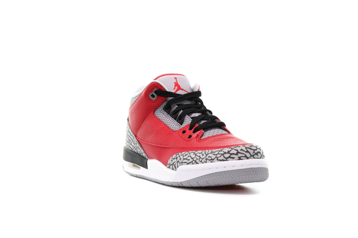 Air Jordan 3 Retro SE 'Fire Red Cement' (GS) - Image 5