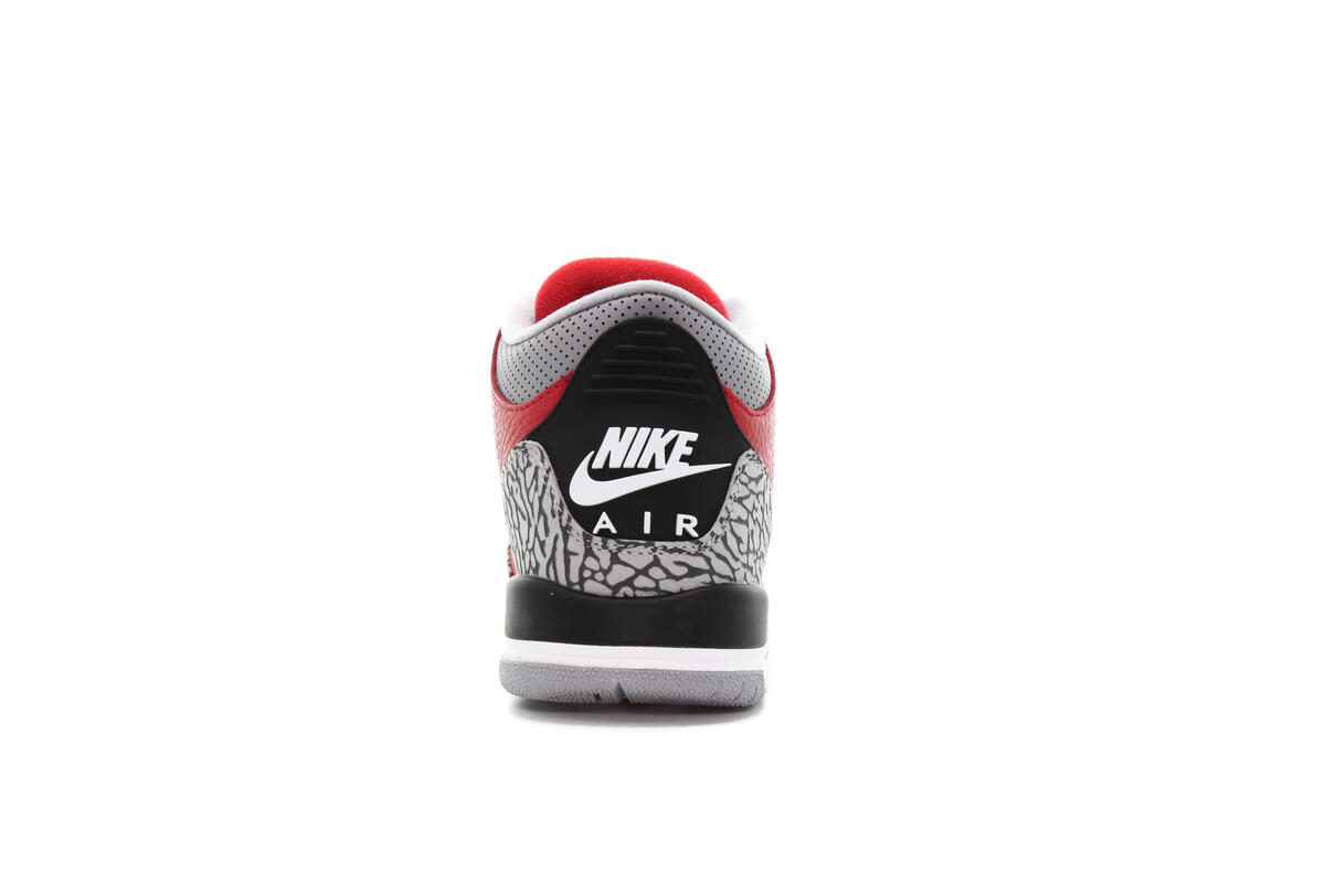 Air Jordan 3 Retro SE 'Fire Red Cement' (GS) - Image 12