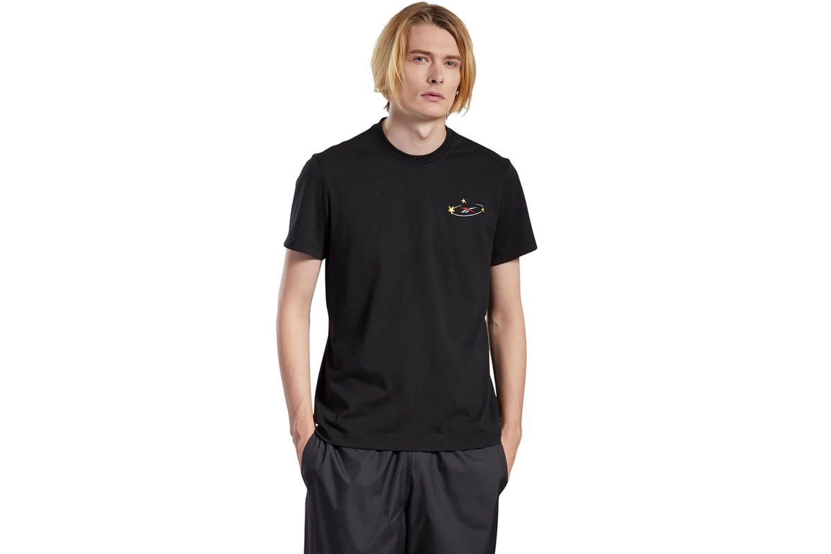 Reebok T&J Short Sleeves T Black - Image 2