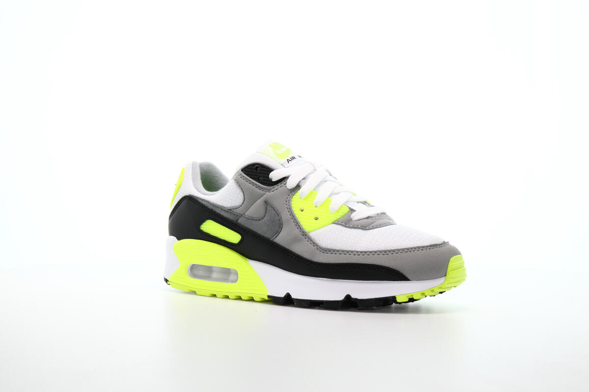 Nike - Boy - GS Air Max 90 LTR - White/Particle Grey - Image 3