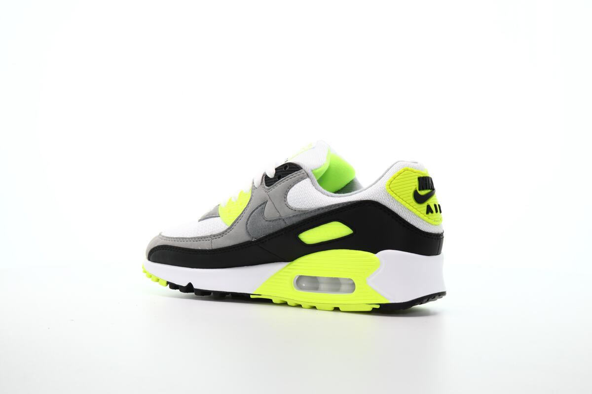 Nike - Boy - GS Air Max 90 LTR - White/Particle Grey - Image 9