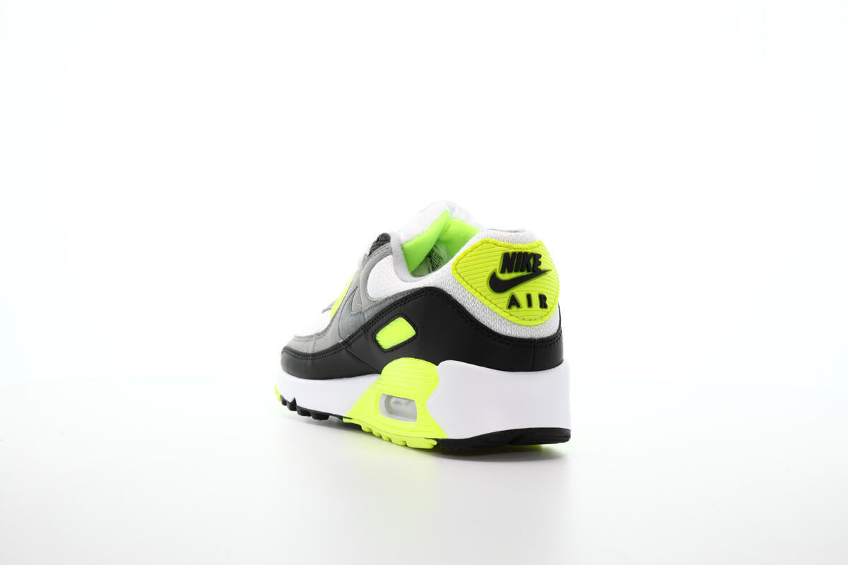 Nike - Boy - GS Air Max 90 LTR - White/Particle Grey - Image 10