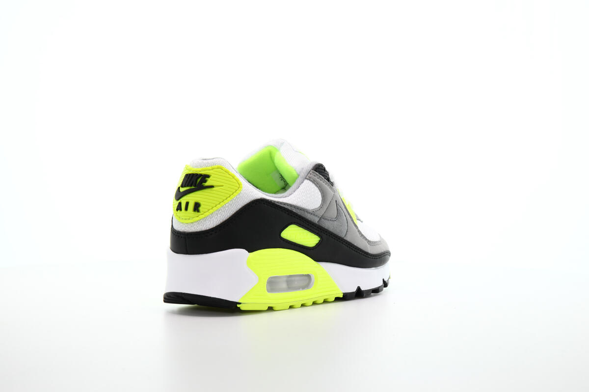 Nike - Boy - GS Air Max 90 LTR - White/Particle Grey - Image 12